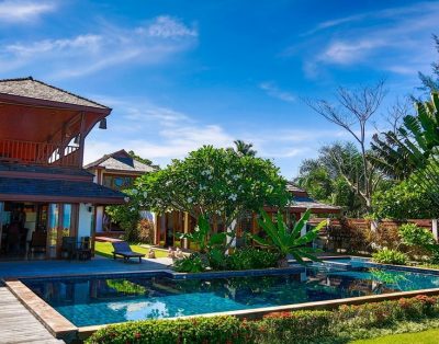 5 Bedroom Luxury Beachfront Villa in Lipa Noi Koh Samui with Staff