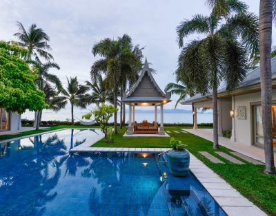 Luxury 5 Bedroom Beachfront Koh Samui Villa for Rent in Maenam